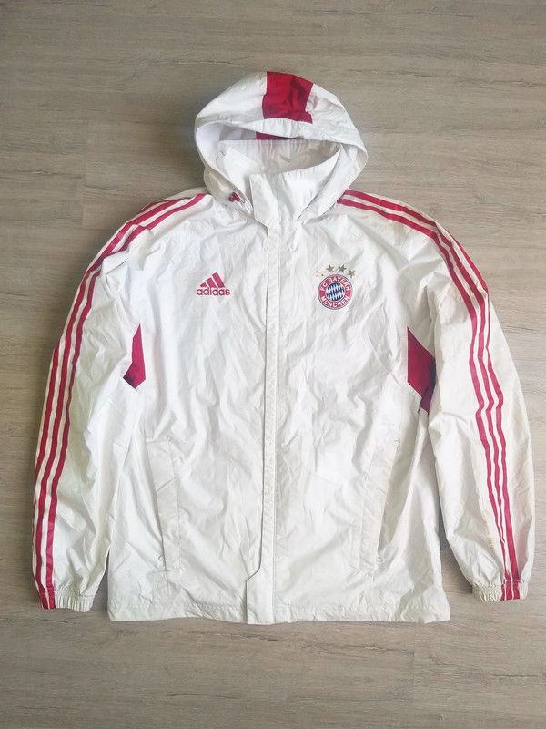 Adidas Adidas Bayern Munich ClimaProof Windbreaker Jacket Size US M / EU 48-50 / 2 - 1 Thumbnail
