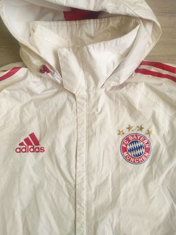 Adidas Adidas Bayern Munich ClimaProof Windbreaker Jacket Size US M / EU 48-50 / 2 - 2 Thumbnail