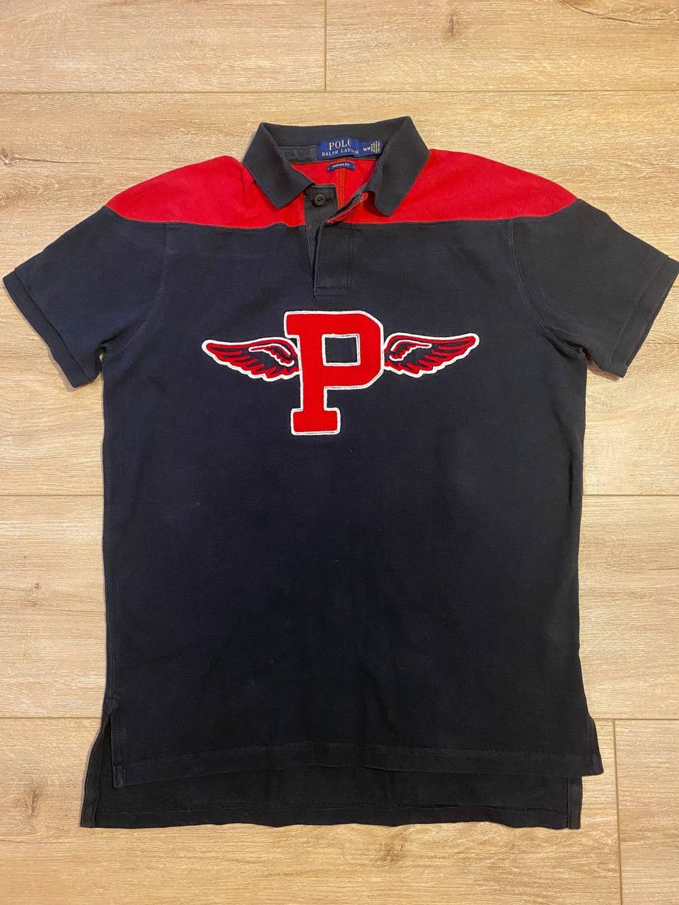 Polo Ralph Lauren Winged P Polo Shirt Varsity Patch