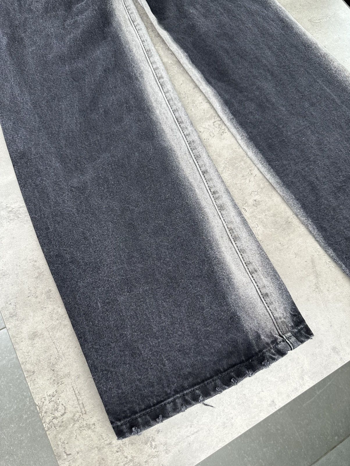 Japanese Brand Vintage Faded Jeans Size 24" / US 00 / IT 34 - 7 Thumbnail