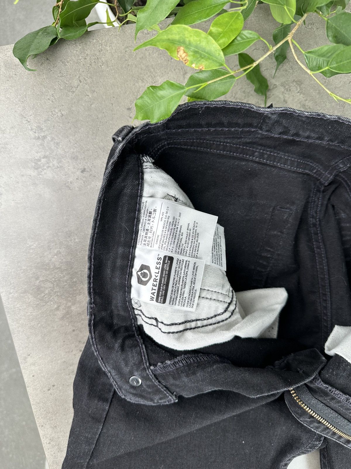 Levi's Levi’s 512 Black Jeans Size US 30 / EU 46 - 4 Thumbnail