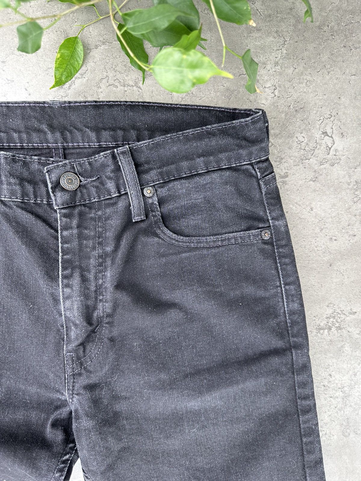 Levi's Levi’s 512 Black Jeans Size US 30 / EU 46 - 3 Thumbnail