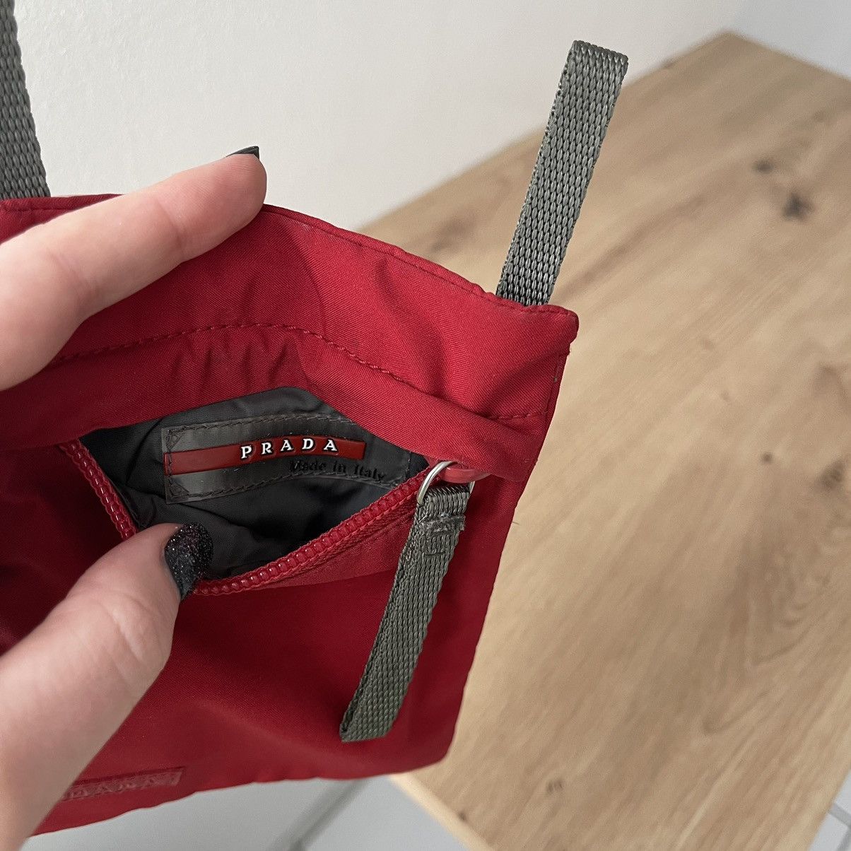 Prada 2000 Prada Waist Belt Pocket Bag wit red tag Size ONE SIZE - 3 Thumbnail