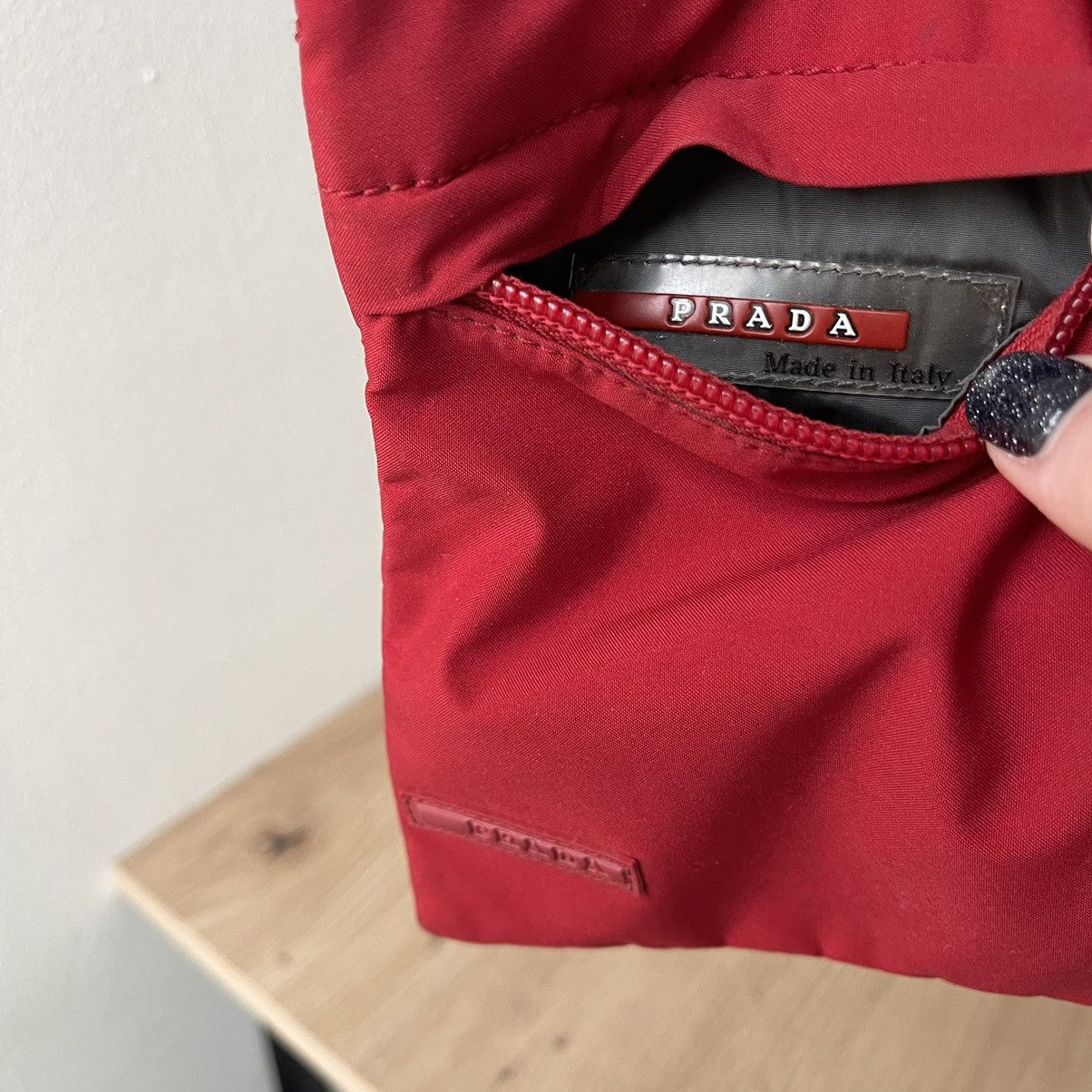 Prada 2000 Prada Waist Belt Pocket Bag wit red tag Size ONE SIZE - 9 Thumbnail
