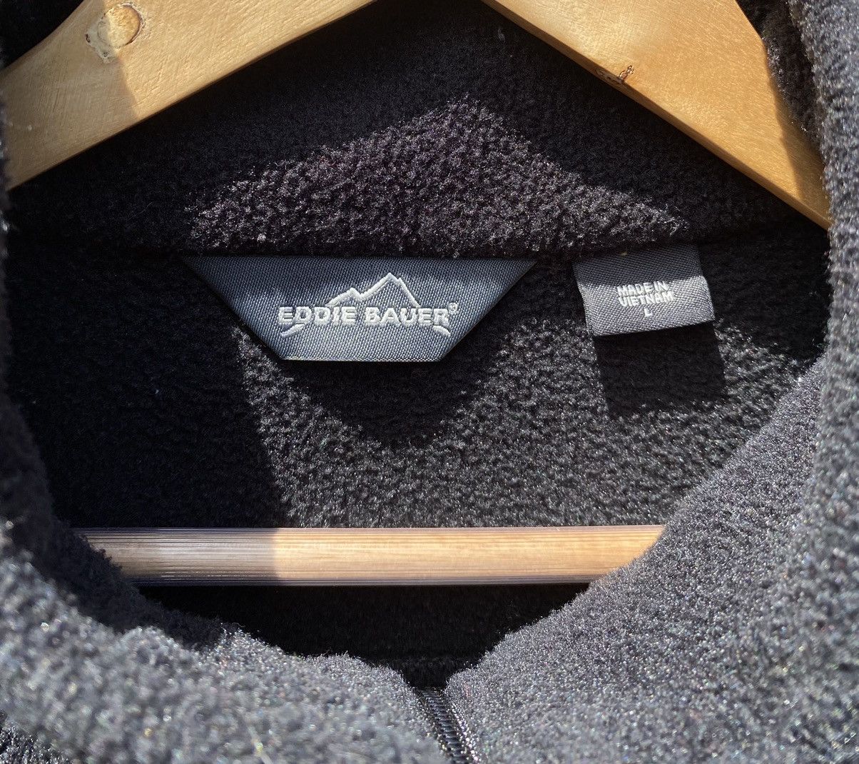 Vintage Eddie Bauer fleece zip