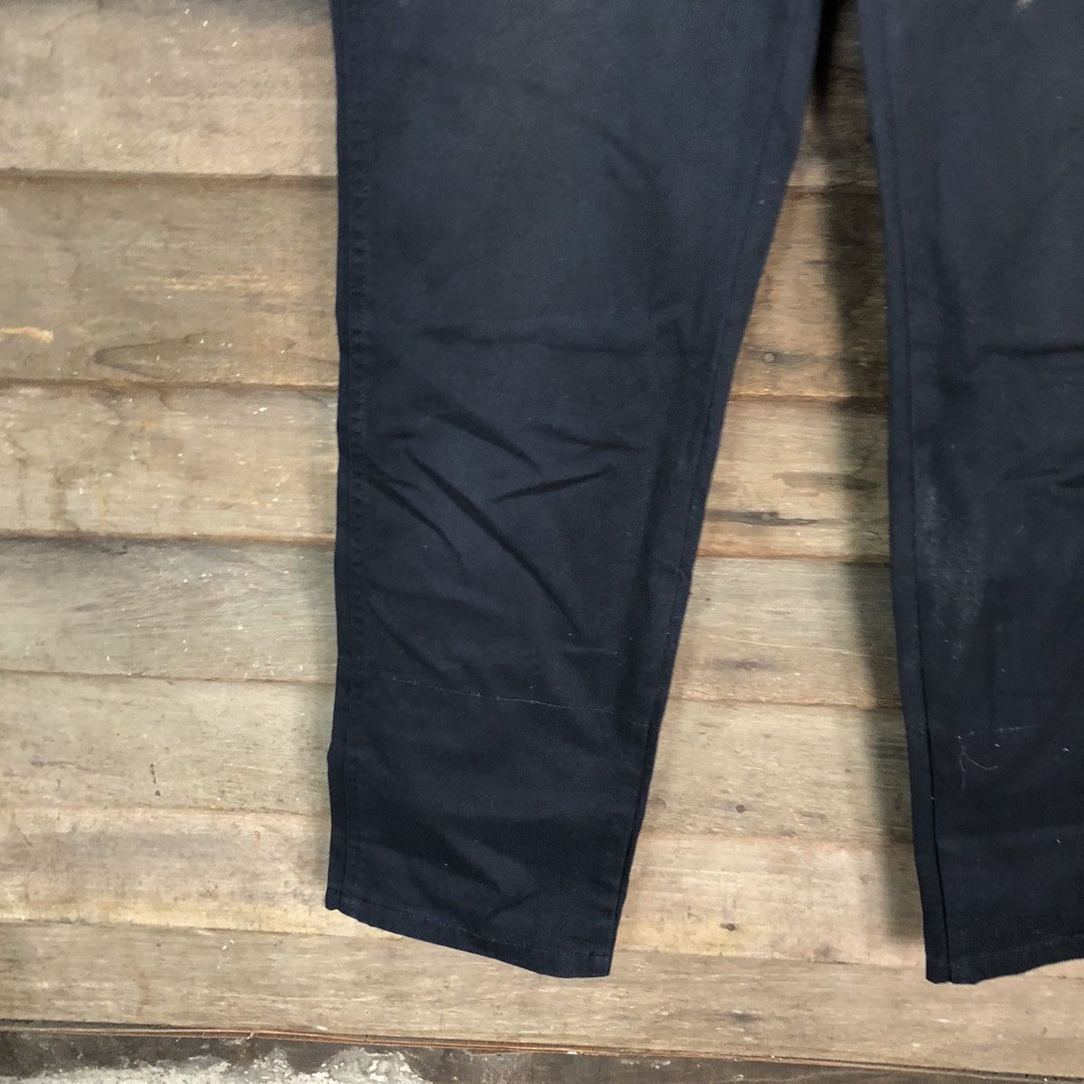 Japanese Brand Japanese Brand Dark Blue vintage Cropped Pants #5581 Size US 31 - 6 Thumbnail
