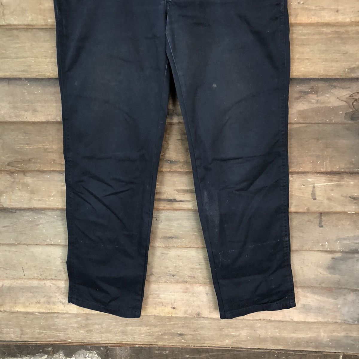 Japanese Brand Japanese Brand Dark Blue vintage Cropped Pants #5581 Size US 31 - 3 Thumbnail