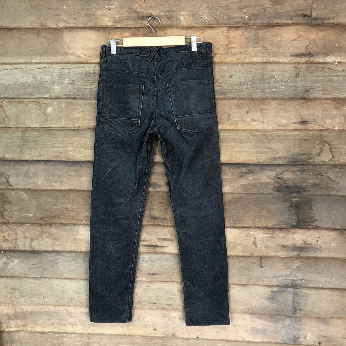 H&M H&M Black Corduroy vintage Black Casual Pants #5585 Size 27" / US 4 / IT 40 - 9 Thumbnail