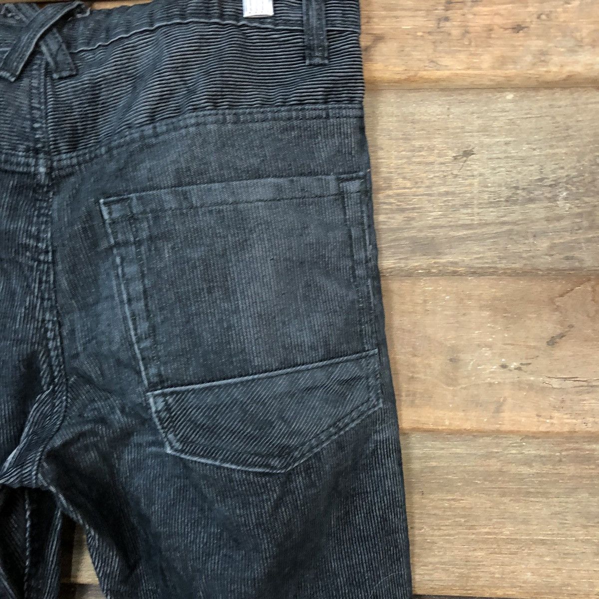 H&M H&M Black Corduroy vintage Black Casual Pants #5585 Size 27" / US 4 / IT 40 - 13 Thumbnail