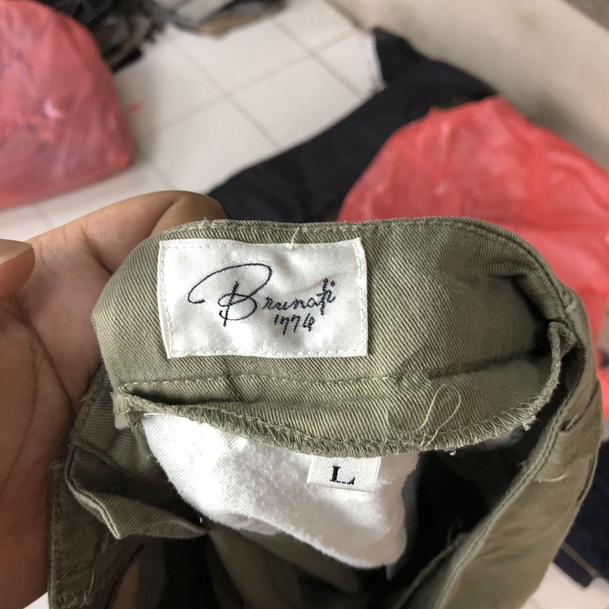 Japanese Brand Bernanti Green Cargo Pants vintage streetwear #5582 Size US 30 / EU 46 - 14 Thumbnail