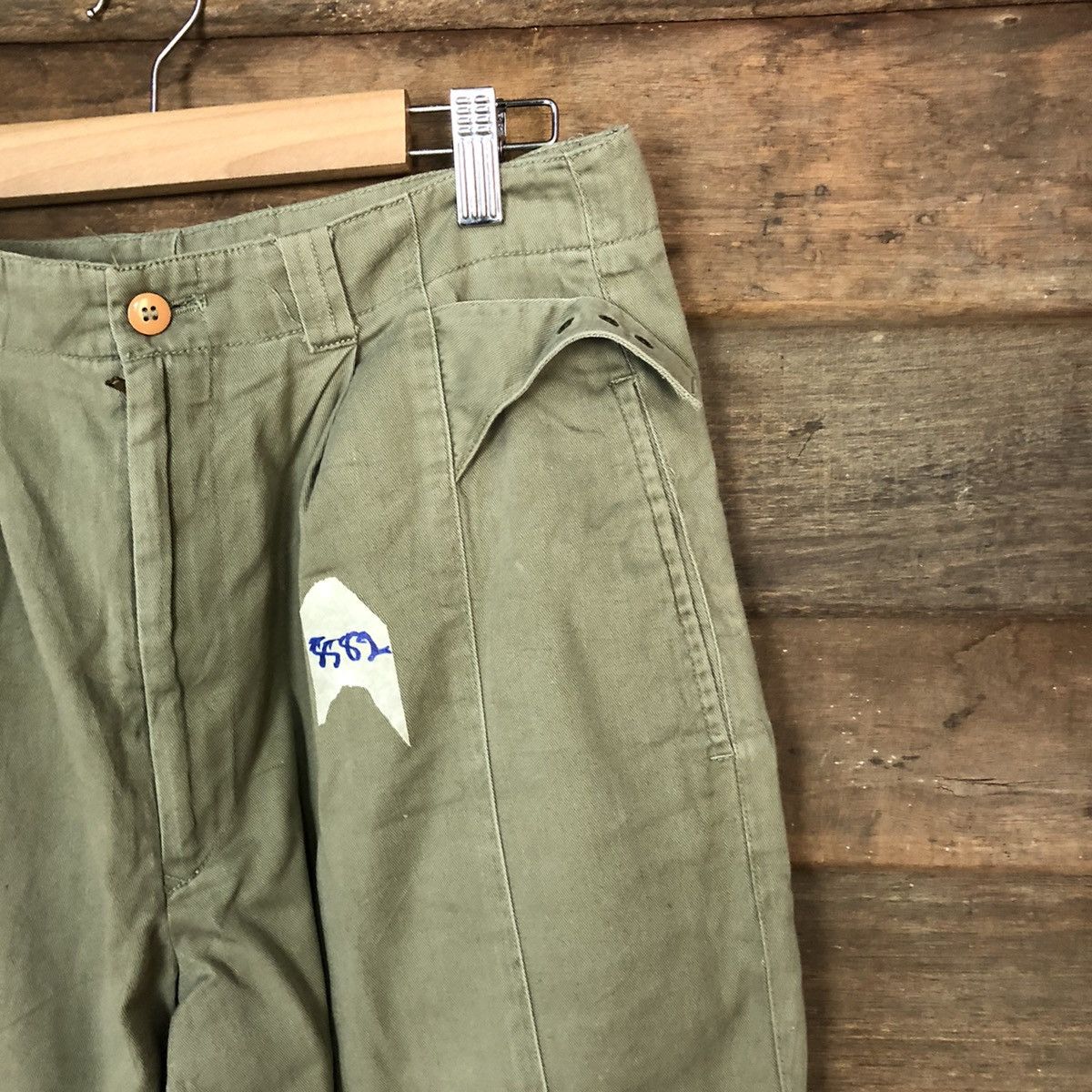 Japanese Brand Bernanti Green Cargo Pants vintage streetwear #5582 Size US 30 / EU 46 - 5 Thumbnail