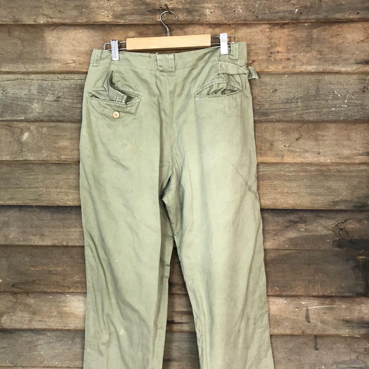 Japanese Brand Bernanti Green Cargo Pants vintage streetwear #5582 Size US 30 / EU 46 - 10 Thumbnail