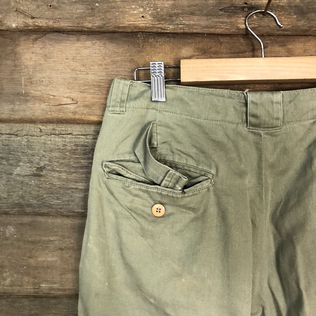 Japanese Brand Bernanti Green Cargo Pants vintage streetwear #5582 Size US 30 / EU 46 - 12 Thumbnail