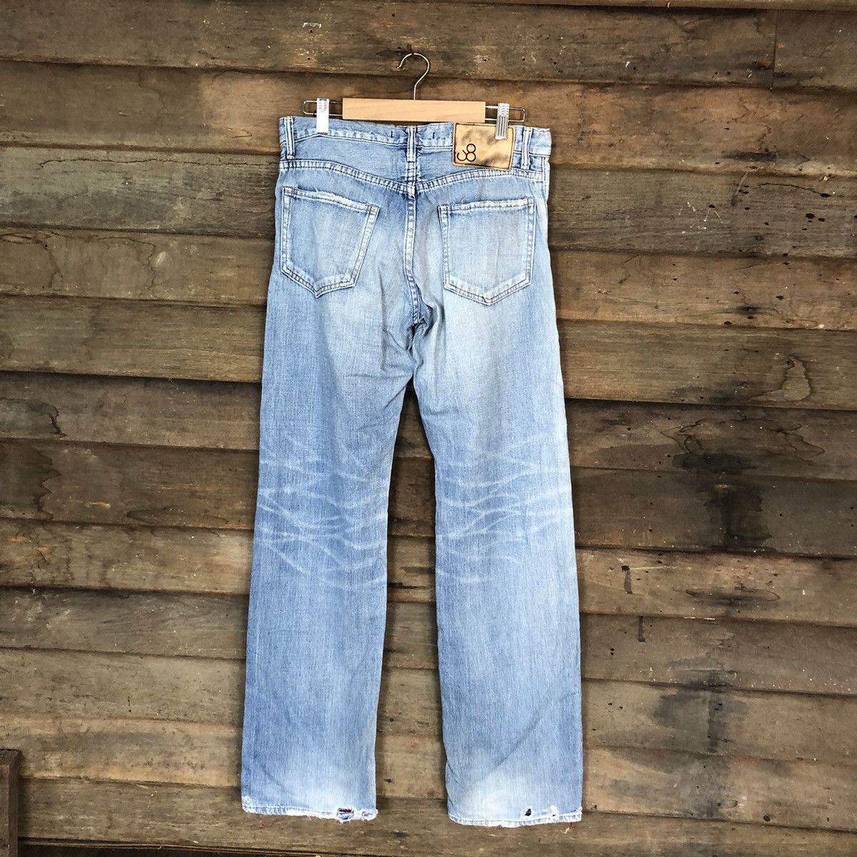 Johnbull John Bull japan vintage Blue Distressed Denim Pants #5732 Size US 29 - 11 Thumbnail