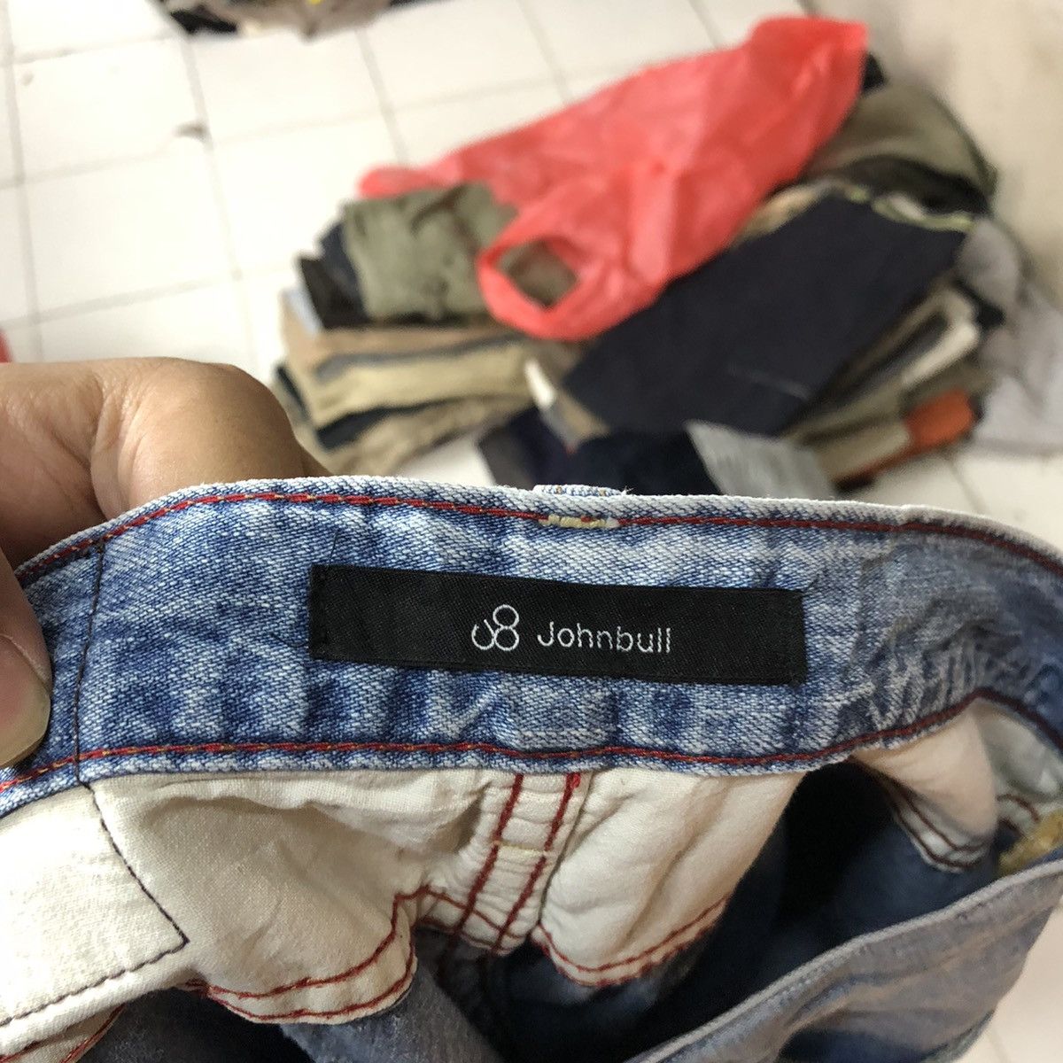 Johnbull John Bull japan vintage Blue Distressed Denim Pants #5732 Size US 29 - 17 Thumbnail