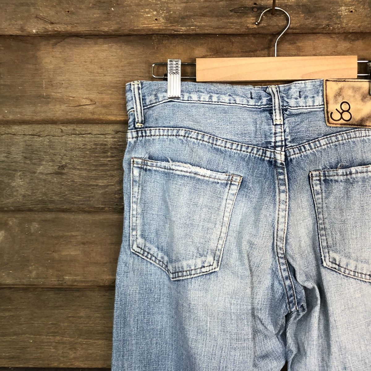Johnbull John Bull japan vintage Blue Distressed Denim Pants #5732 Size US 29 - 14 Thumbnail