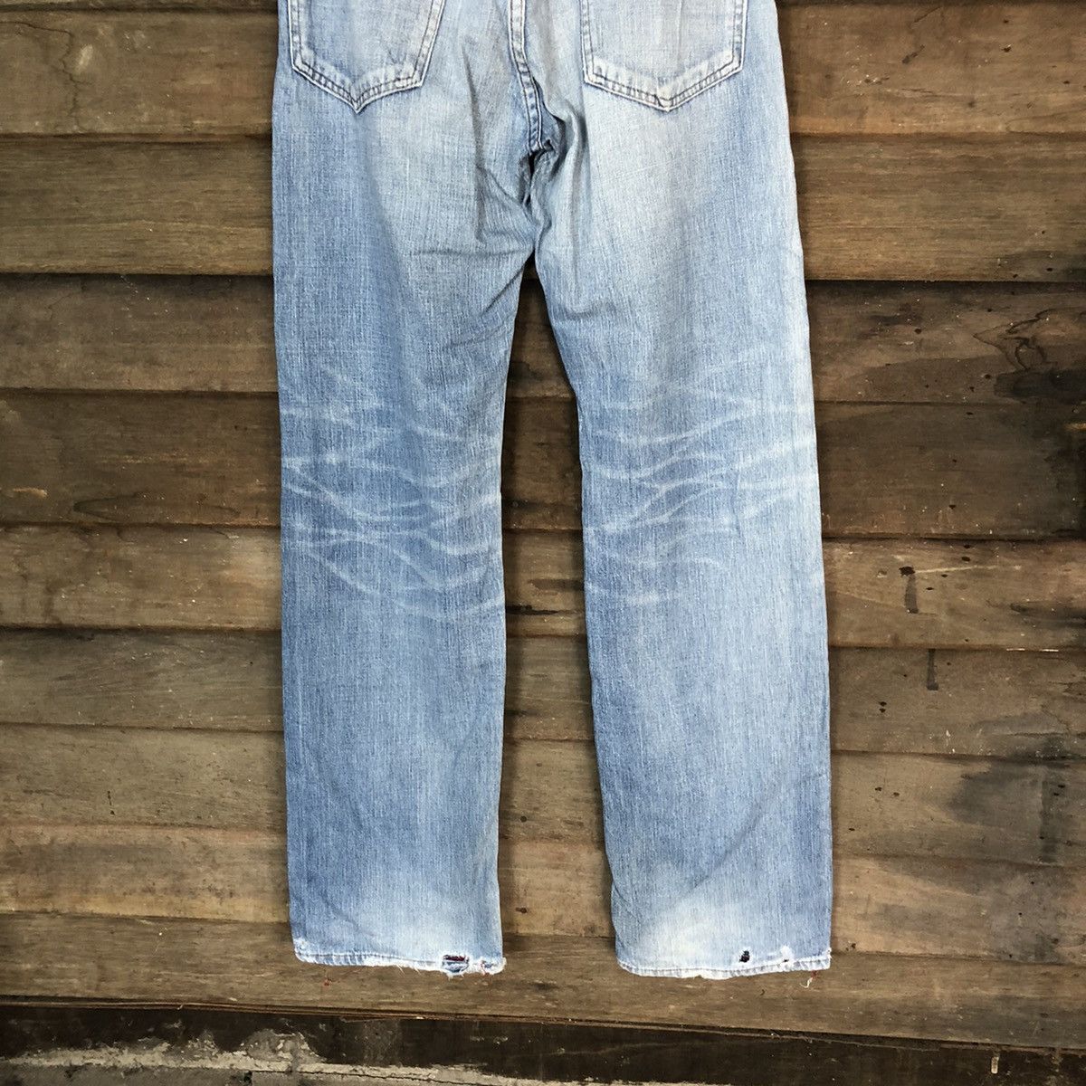 Johnbull John Bull japan vintage Blue Distressed Denim Pants #5732 Size US 29 - 13 Thumbnail