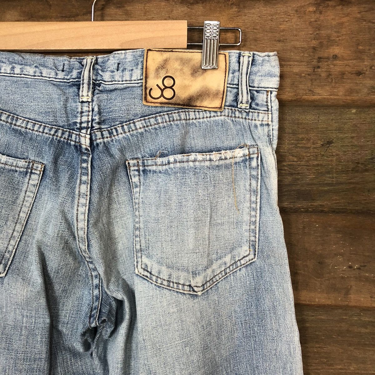 Johnbull John Bull japan vintage Blue Distressed Denim Pants #5732 Size US 29 - 15 Thumbnail