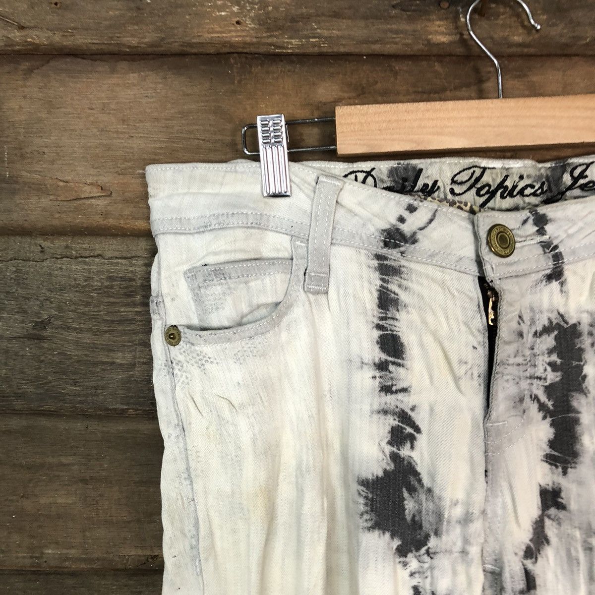 Japanese Brand Daily Topics Jeans White Jeans vintage #5736 Size 30" / US 8 / IT 44 - 4 Thumbnail