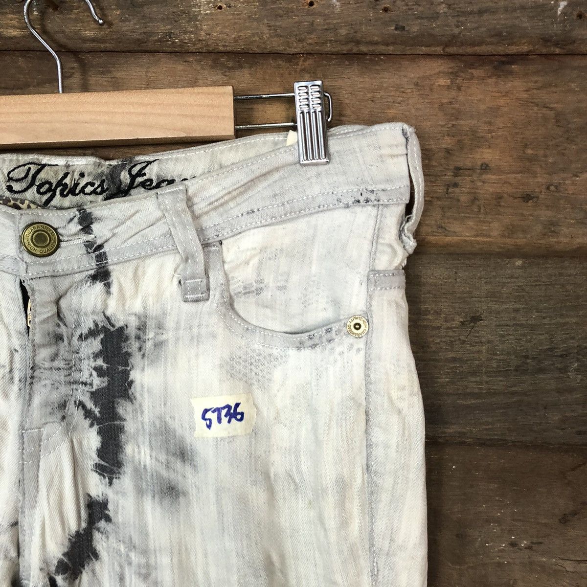 Japanese Brand Daily Topics Jeans White Jeans vintage #5736 Size 30" / US 8 / IT 44 - 5 Thumbnail