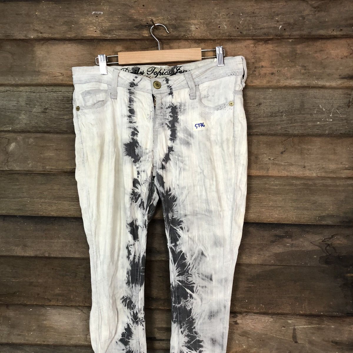 Japanese Brand Daily Topics Jeans White Jeans vintage #5736 Size 30" / US 8 / IT 44 - 2 Thumbnail