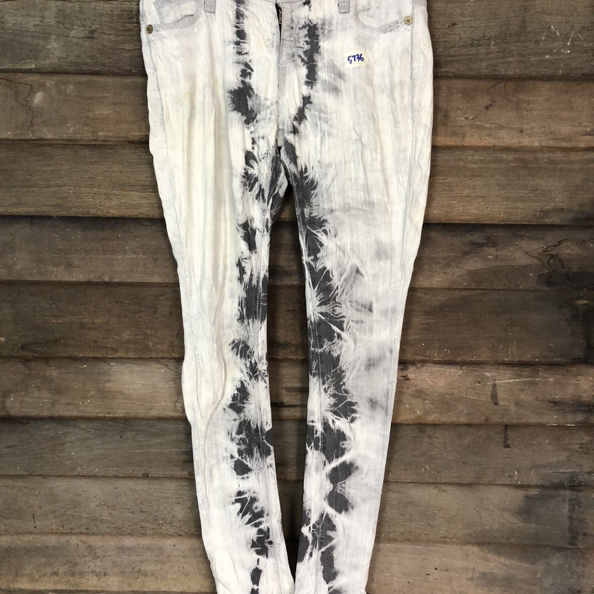 Japanese Brand Daily Topics Jeans White Jeans vintage #5736 Size 30" / US 8 / IT 44 - 8 Thumbnail