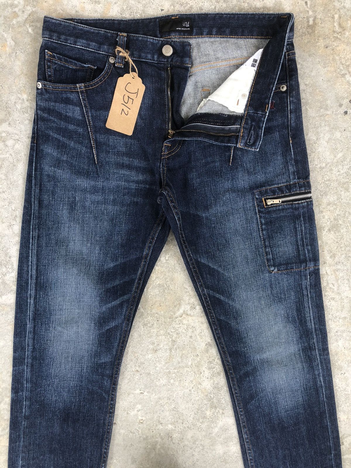 Undercover × Uniqlo Undercover x Uniqlo Skinny Jeans Distressed Jeans Size US 30 / EU 46 - 3 Thumbnail