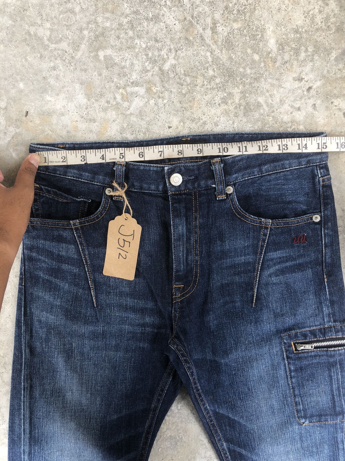 Undercover × Uniqlo Undercover x Uniqlo Skinny Jeans Distressed Jeans Size US 30 / EU 46 - 21 Thumbnail