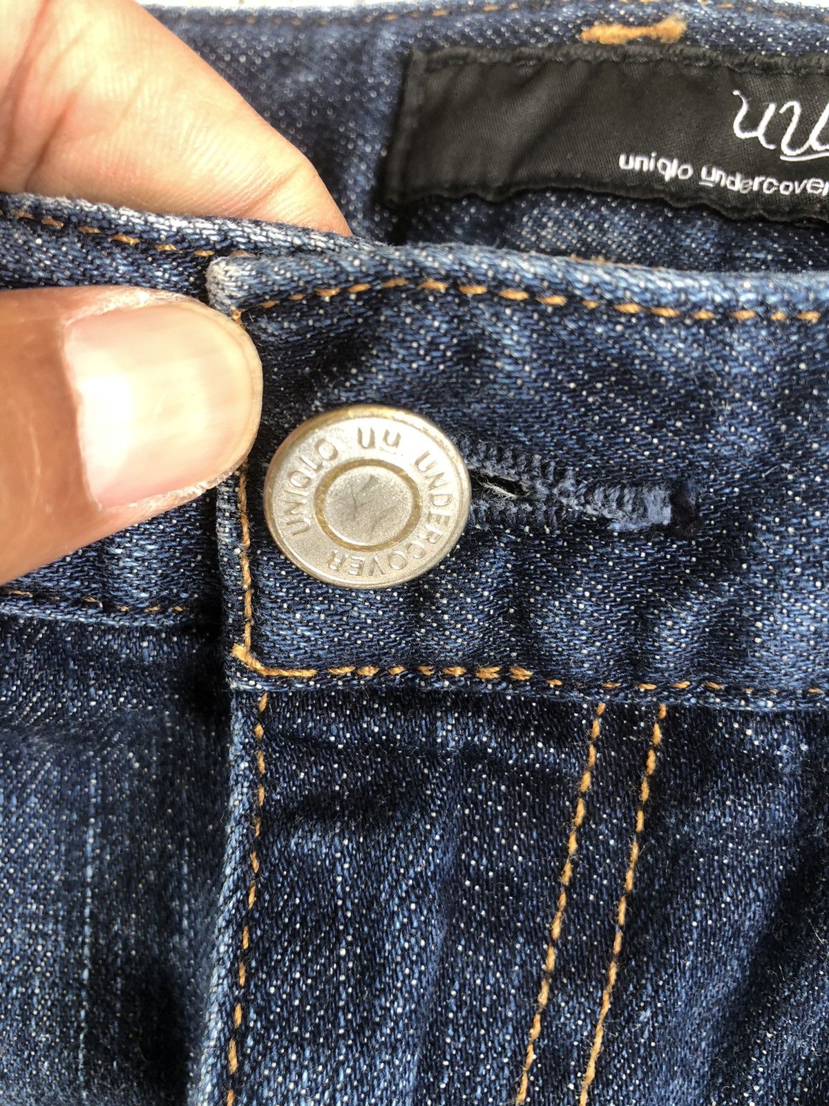 Undercover × Uniqlo Undercover x Uniqlo Skinny Jeans Distressed Jeans Size US 30 / EU 46 - 16 Thumbnail