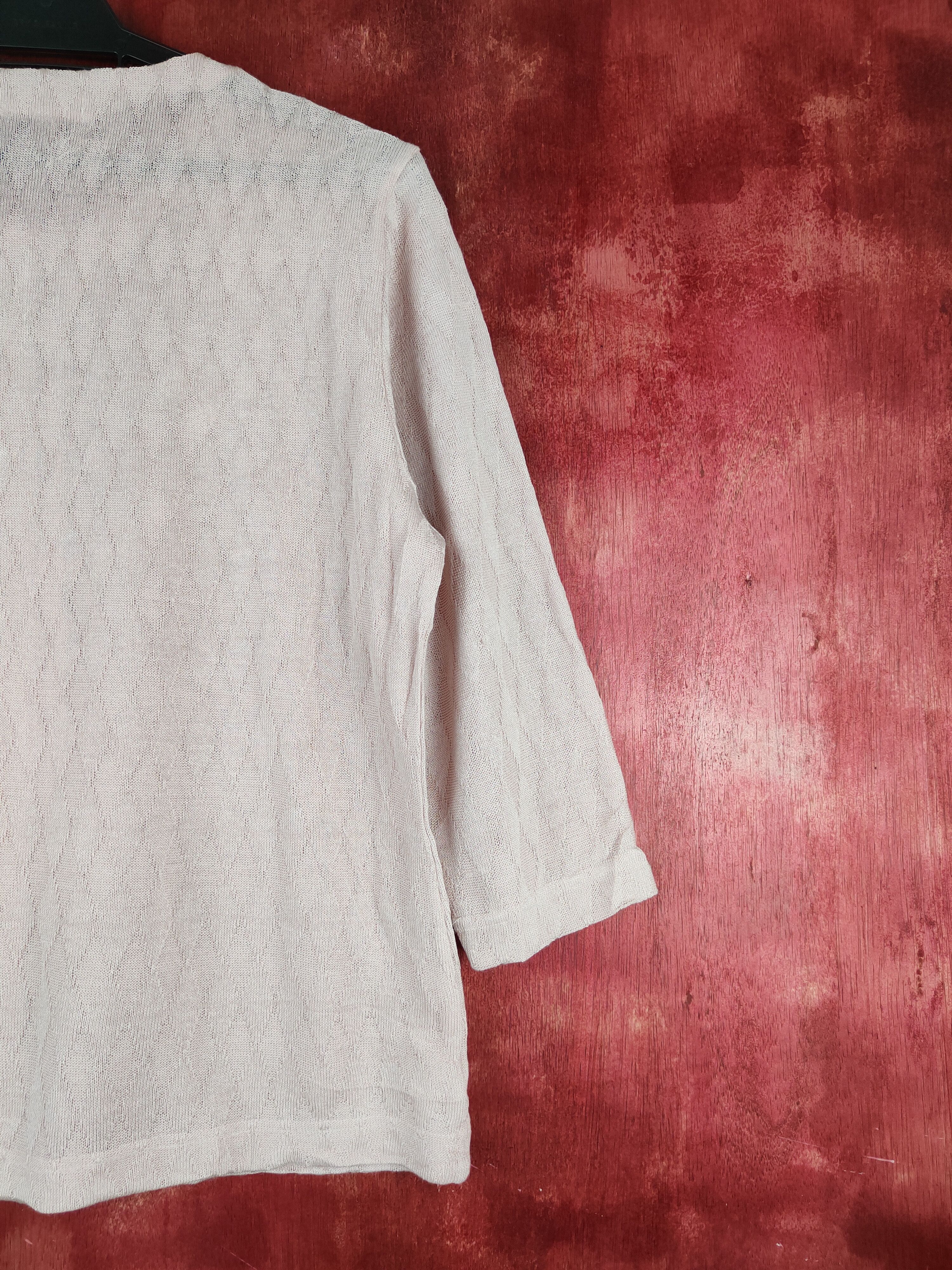 Japanese Brand × Vintage Relievo-Flower Pink Blouses vintage #S866 Size M / US 6-8 / IT 42-44 - 9 Thumbnail