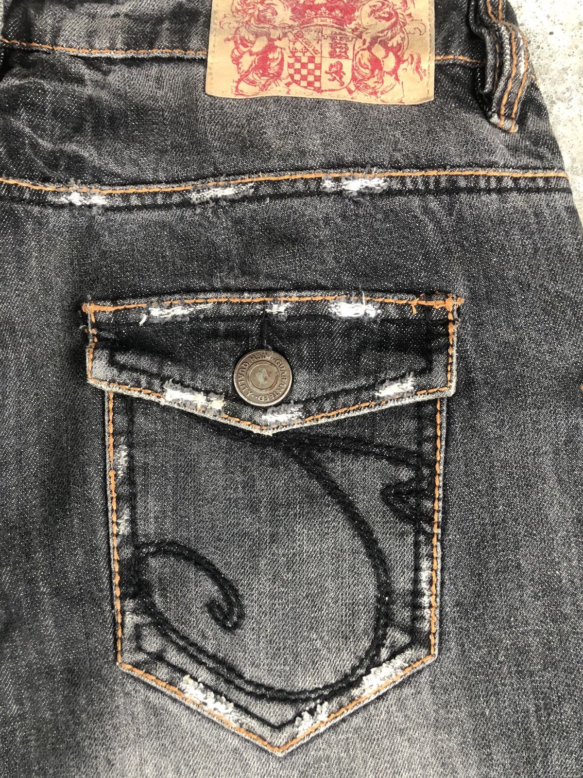 Japanese Brand Japanese Casva Flared Jeans Distressed Jeans Size US 32 / EU 48 - 14 Thumbnail