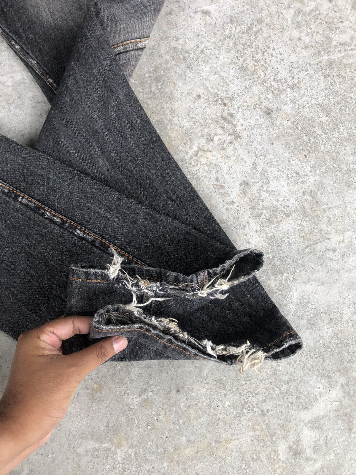 Japanese Brand Japanese Casva Flared Jeans Distressed Jeans Size US 32 / EU 48 - 15 Thumbnail