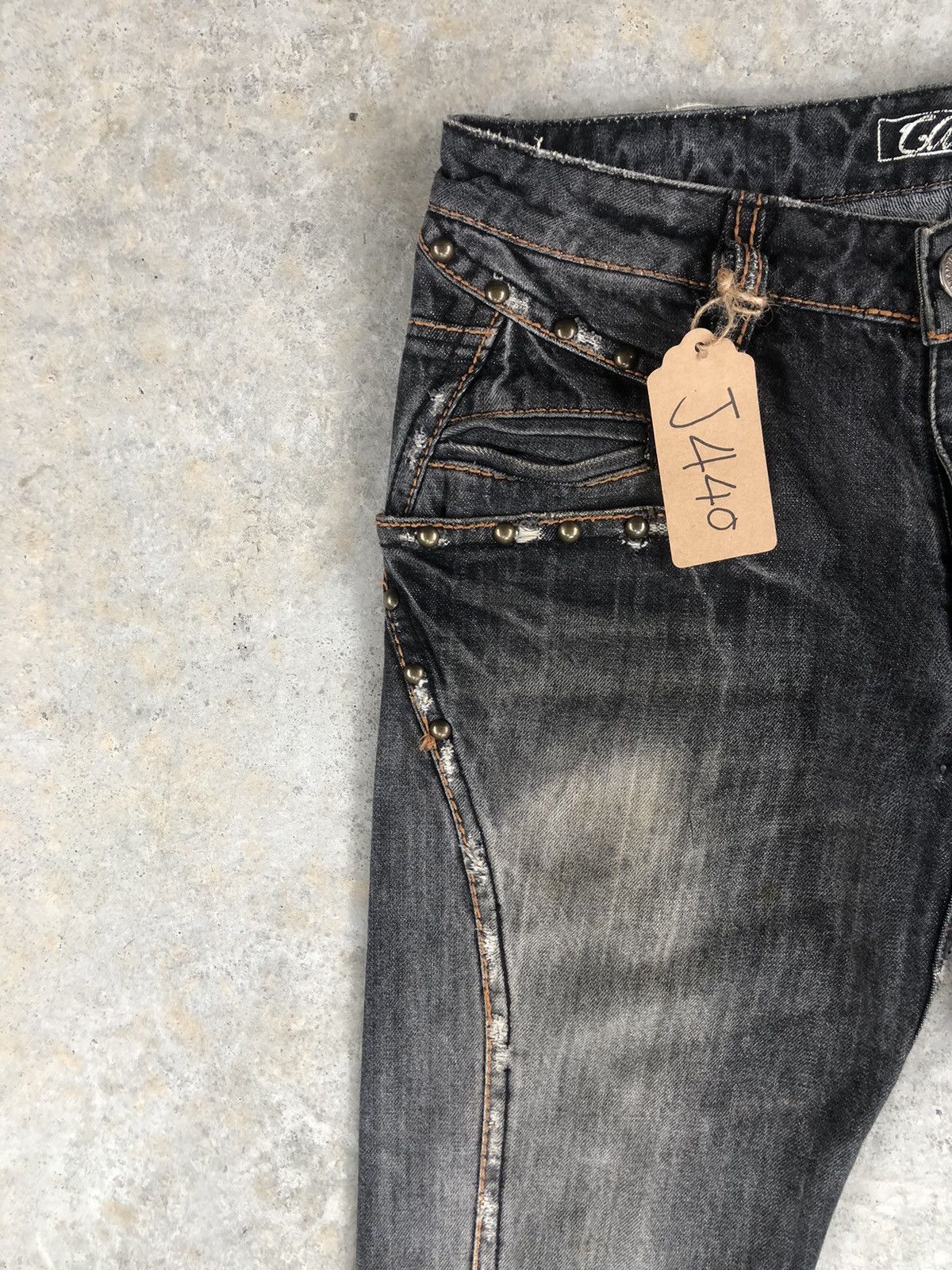 Japanese Brand Japanese Casva Flared Jeans Distressed Jeans Size US 32 / EU 48 - 4 Thumbnail