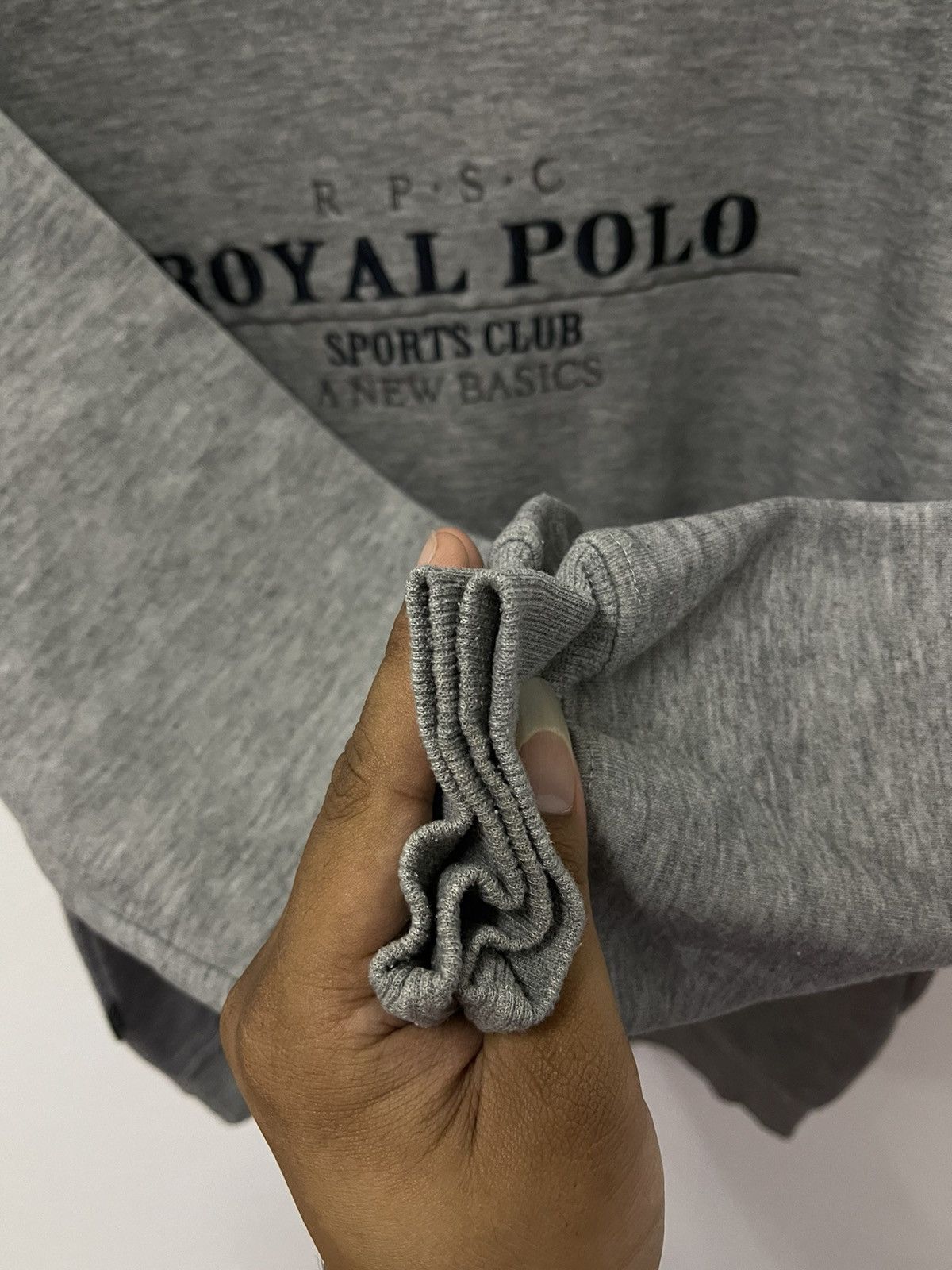 Japanese Brand × Vintage Vtg Royal Polo Sport Club Spell Out Embroidery Sweatshirt Size US M / EU 48-50 / 2 - 4 Thumbnail
