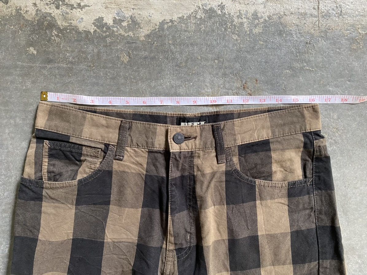 Tornado Mart Vtg DEPT JAPAN checked pants Size US 32 / EU 48 - 11 Thumbnail