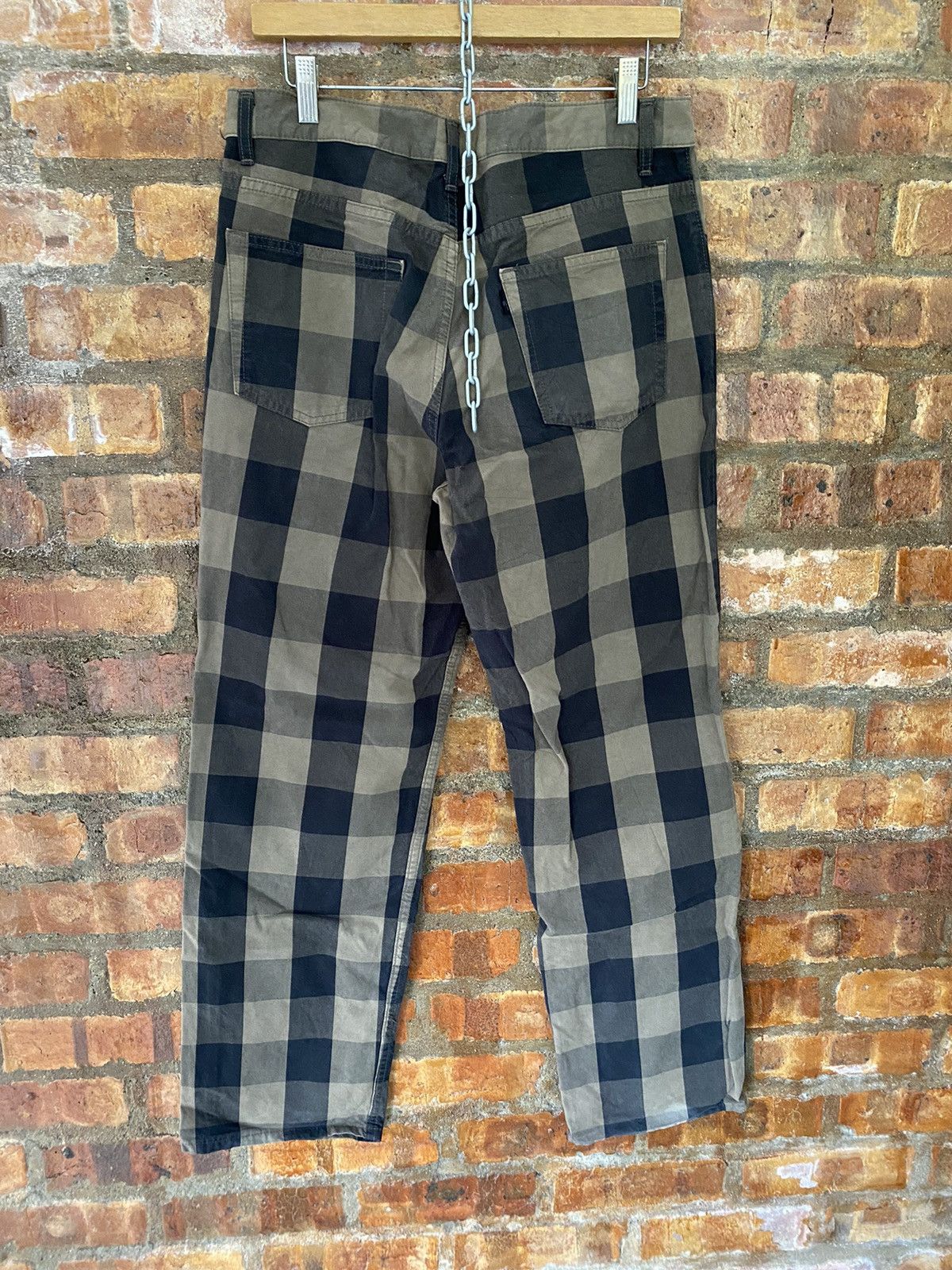 Tornado Mart Vtg DEPT JAPAN checked pants Size US 32 / EU 48 - 7 Thumbnail