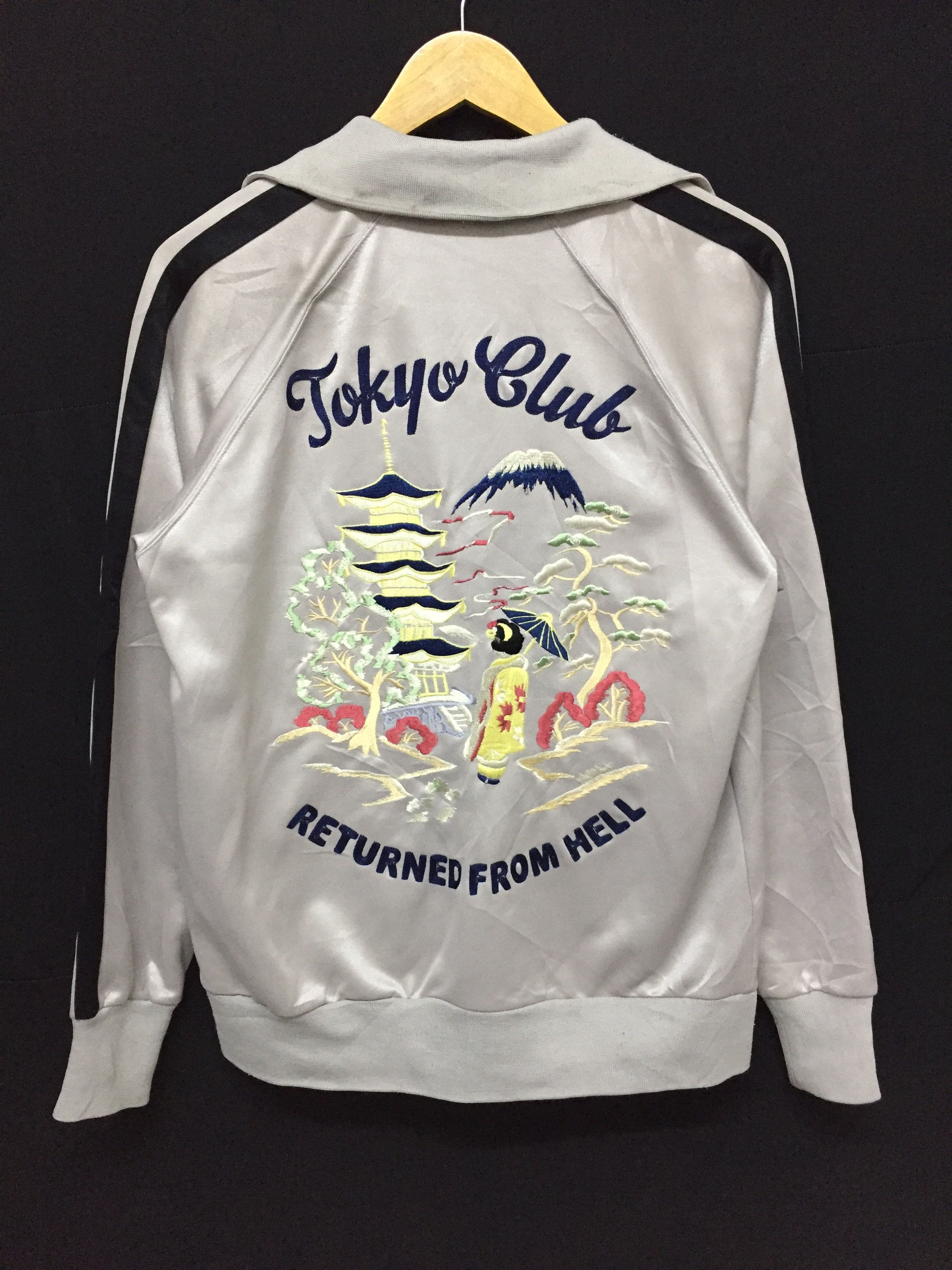 Mister Freedom × Sugar Cane × Toyo Enterprises Toyo Enterprises tokyo club return from hell track jacket Size US M / EU 48-50 / 2 - 2 Thumbnail