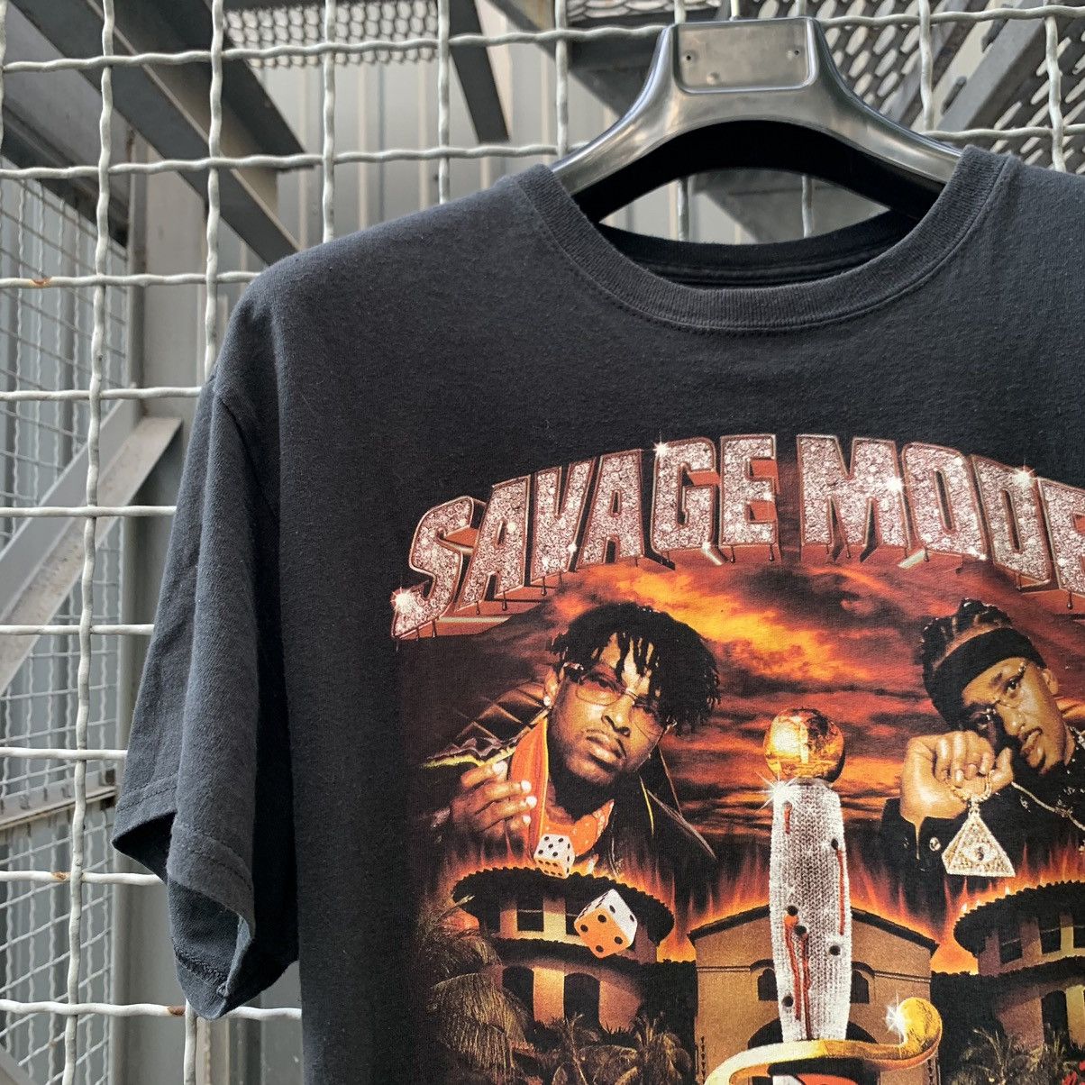21 Savage SAVAGE MODE 2 t-shirt Size US L / EU 52-54 / 3 - 4 Thumbnail