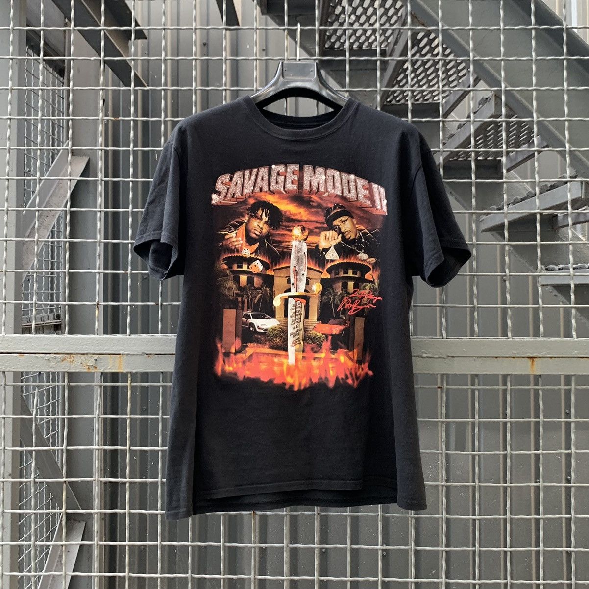 21 Savage SAVAGE MODE 2 t-shirt Size US L / EU 52-54 / 3 - 2 Thumbnail