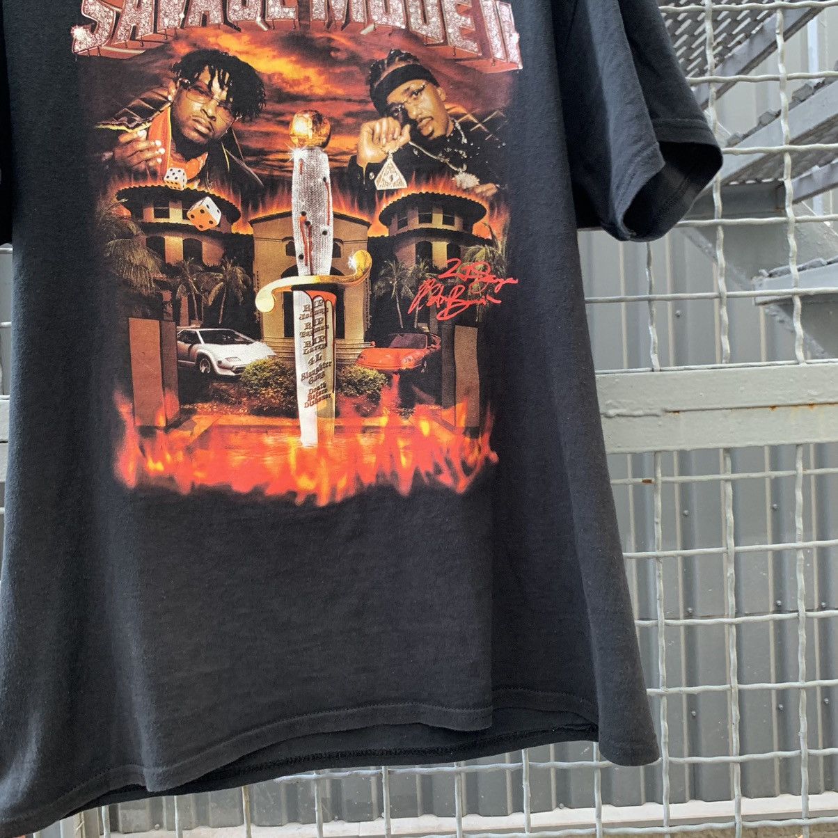 21 Savage SAVAGE MODE 2 t-shirt Size US L / EU 52-54 / 3 - 7 Thumbnail