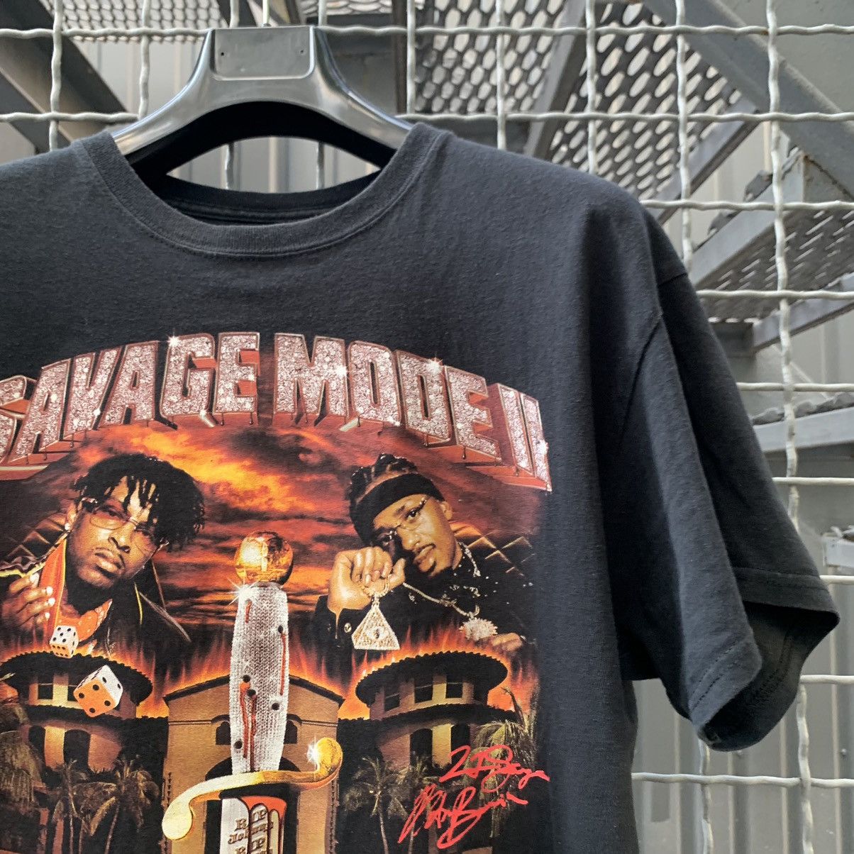 21 Savage SAVAGE MODE 2 t-shirt Size US L / EU 52-54 / 3 - 5 Thumbnail