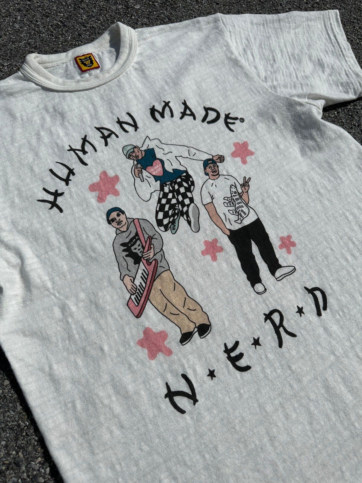 Human Made Human Made NERD Pharrell Tee | Grailed
