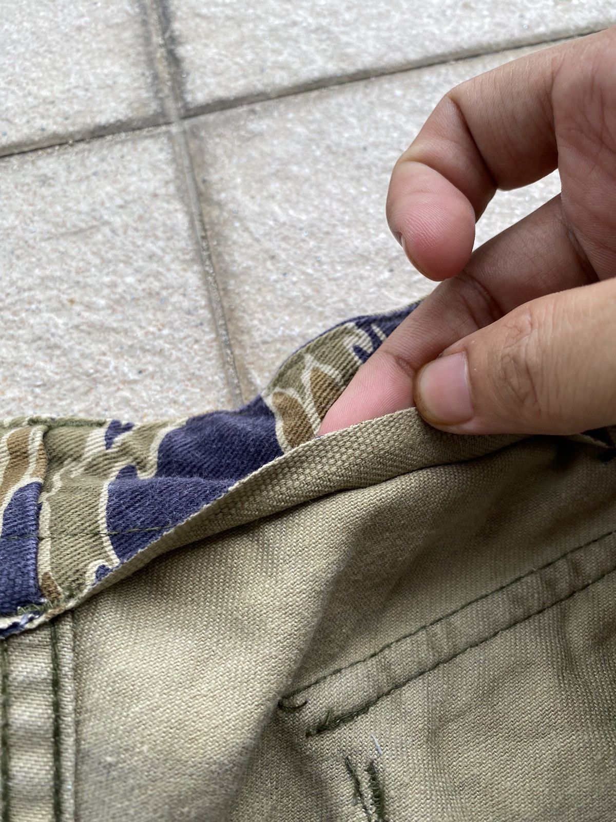 Vintage 💥80’s-90’s Repro Vietnam War Era Tiger Stripes Trousers Size US 33 - 14 Thumbnail