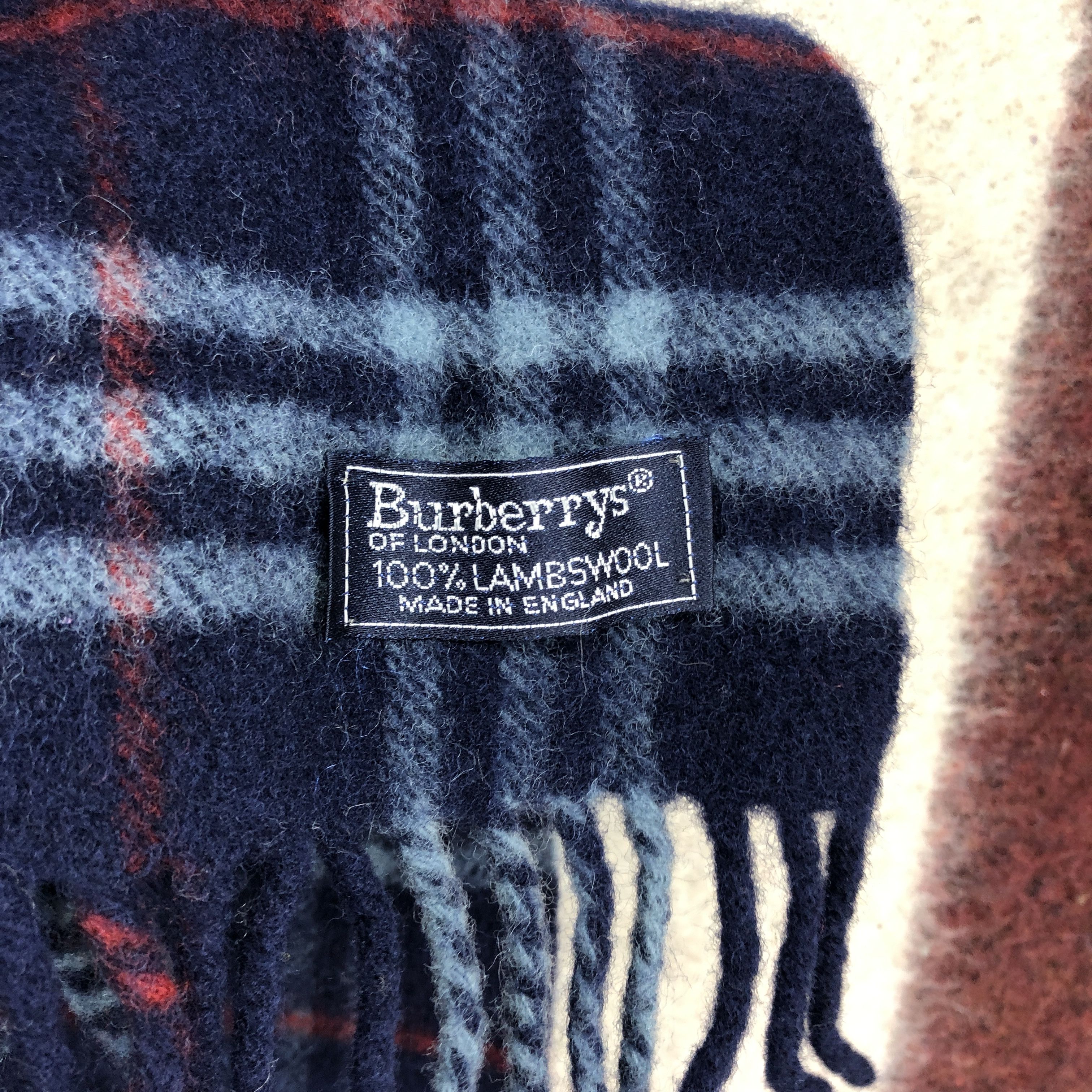 Burberry 90s Vintage BURBERRYS Novacheck Muffler Scarf #0753/AF Size ONE SIZE - 4 Thumbnail
