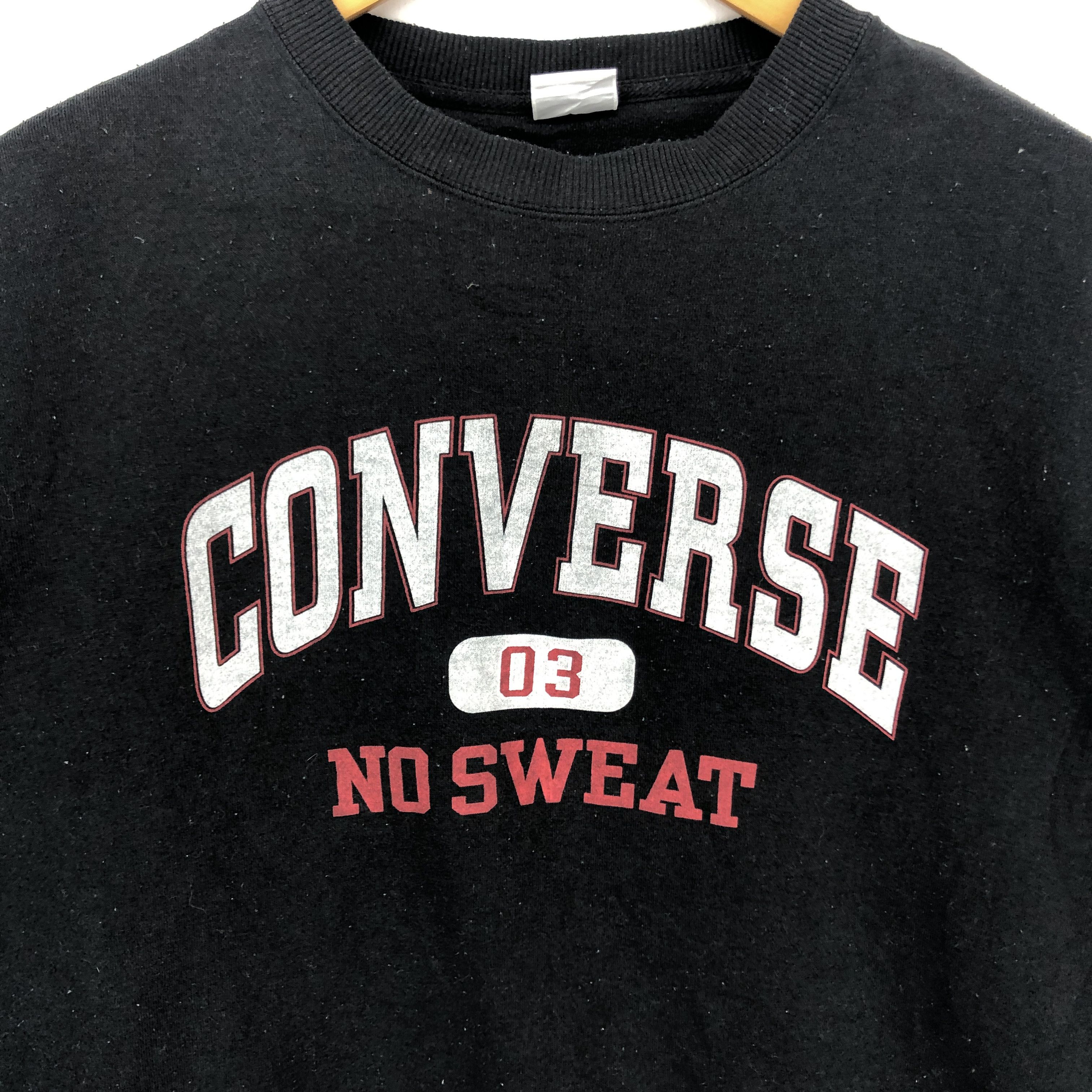 Converse CONVERSE Crew Neck Sweatshirt #1546-57 Size US L / EU 52-54 / 3 - 2 Thumbnail
