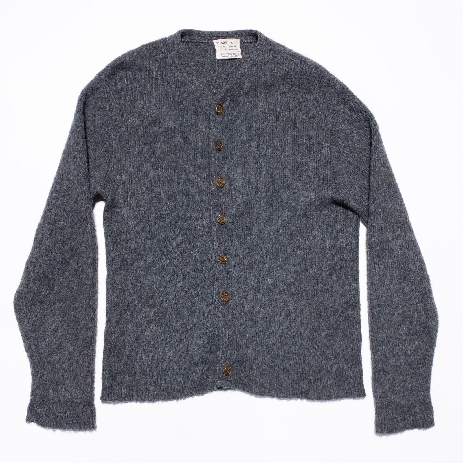 Sears Vintage 60s Sears Mohair Cardigan Men