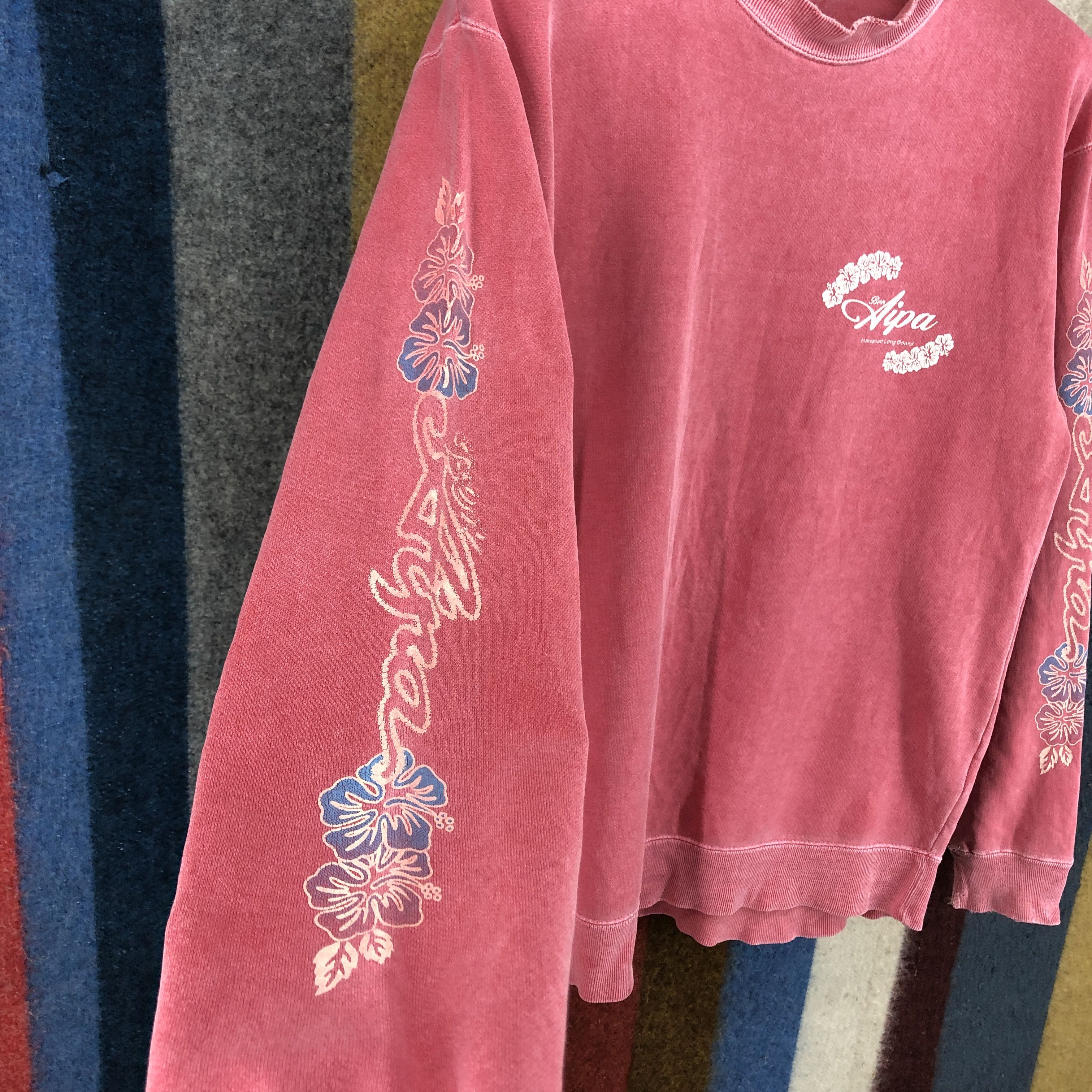 Vintage Vintage BEN AIPA Distress Sweatshirt #0652/AB Size US L / EU 52-54 / 3 - 4 Thumbnail