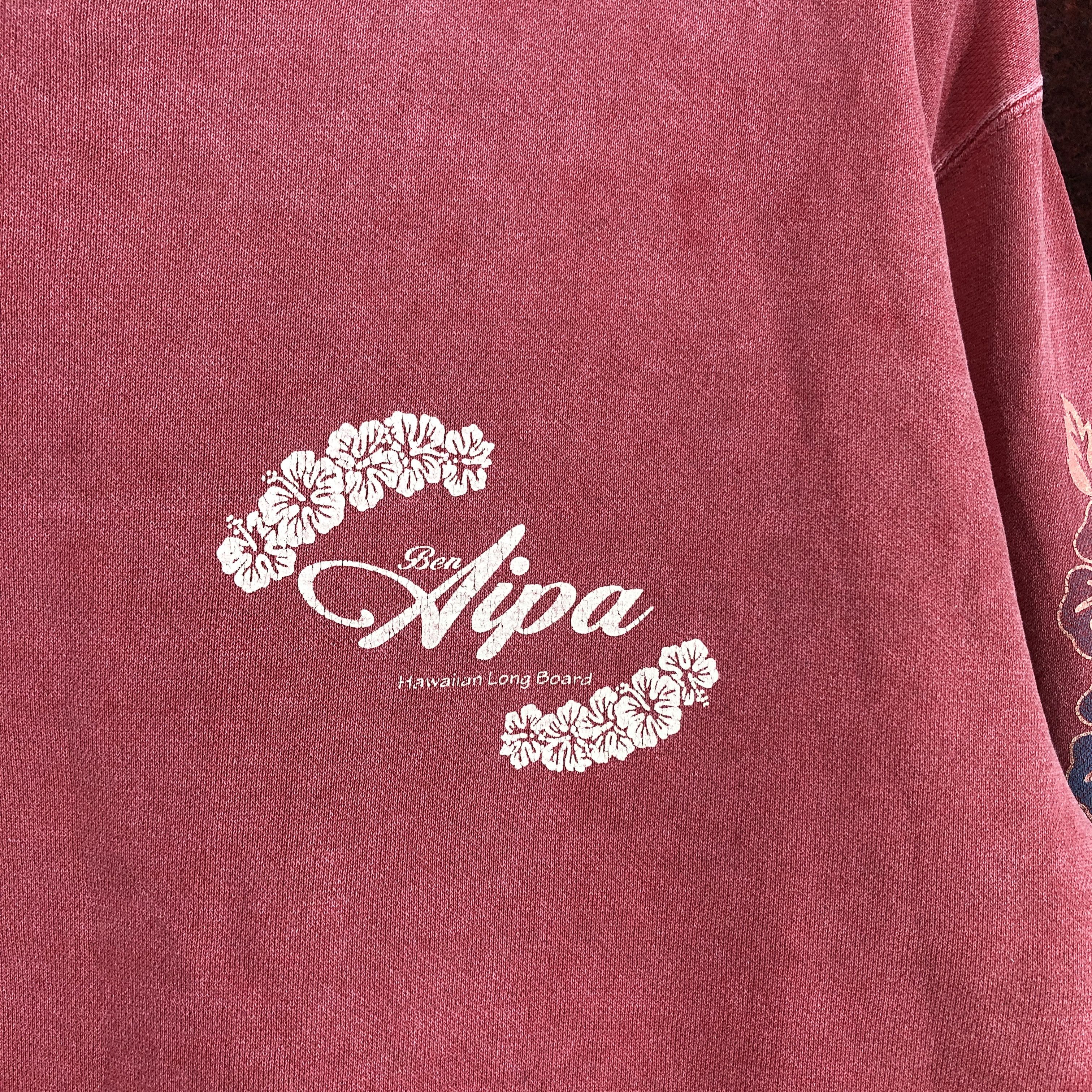 Vintage Vintage BEN AIPA Distress Sweatshirt #0652/AB Size US L / EU 52-54 / 3 - 3 Thumbnail