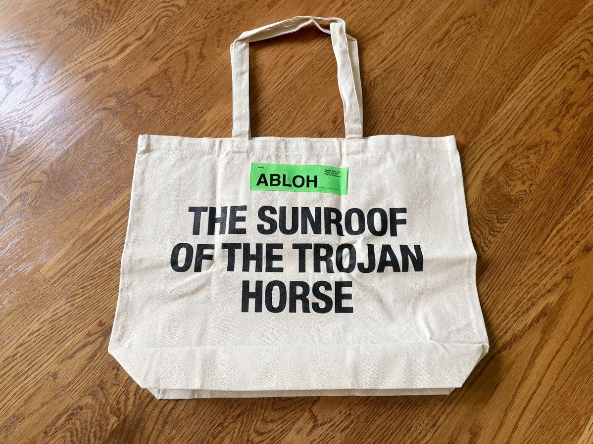 Virgil Abloh FOS Tote Bag Brooklyn Museum Sunroof MCA Torch of the