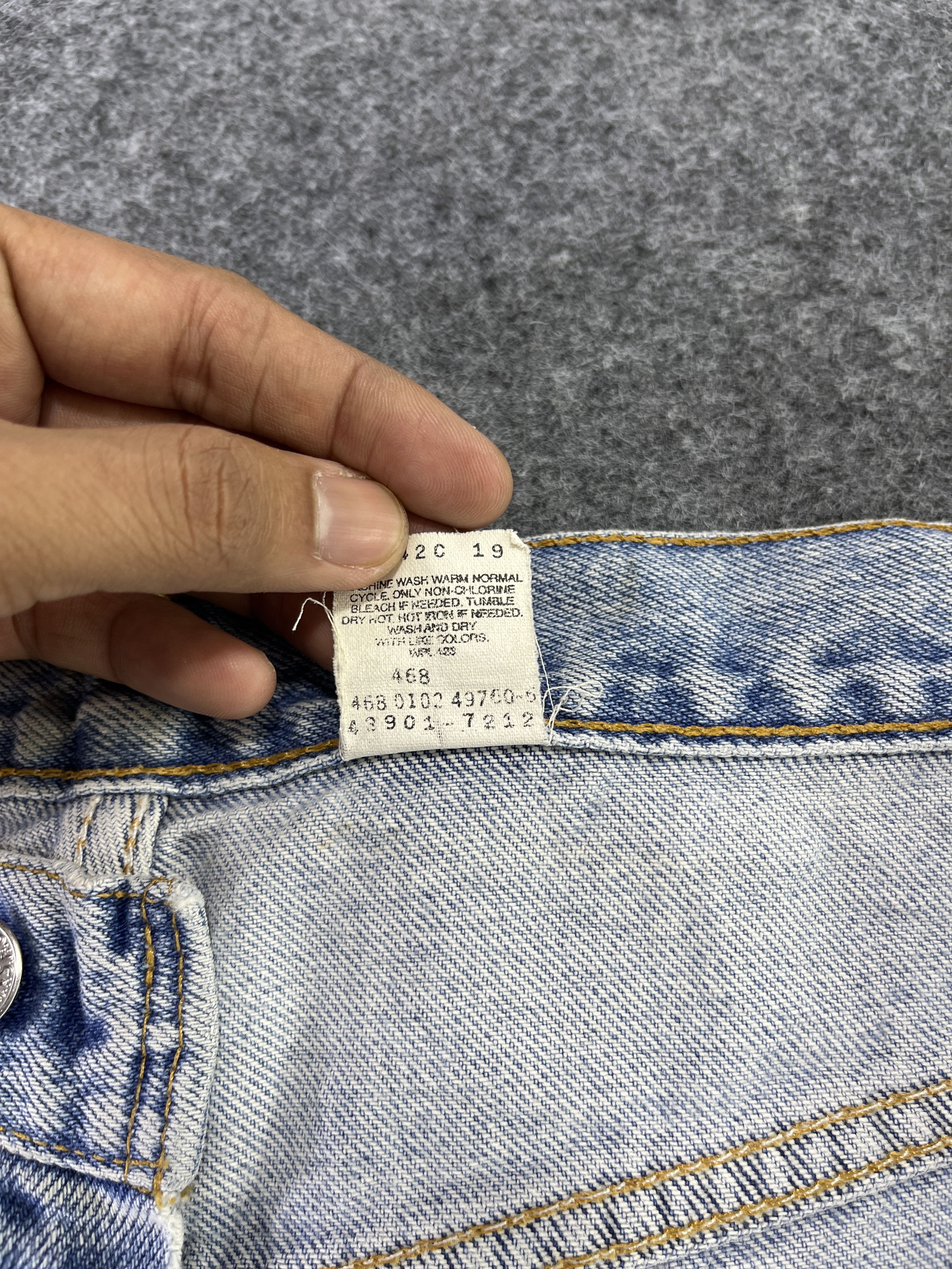 Levi's × Vintage Vintage Levis 901 Light Wash Jeans - J764 Size US 36 / EU 52 - 8 Thumbnail
